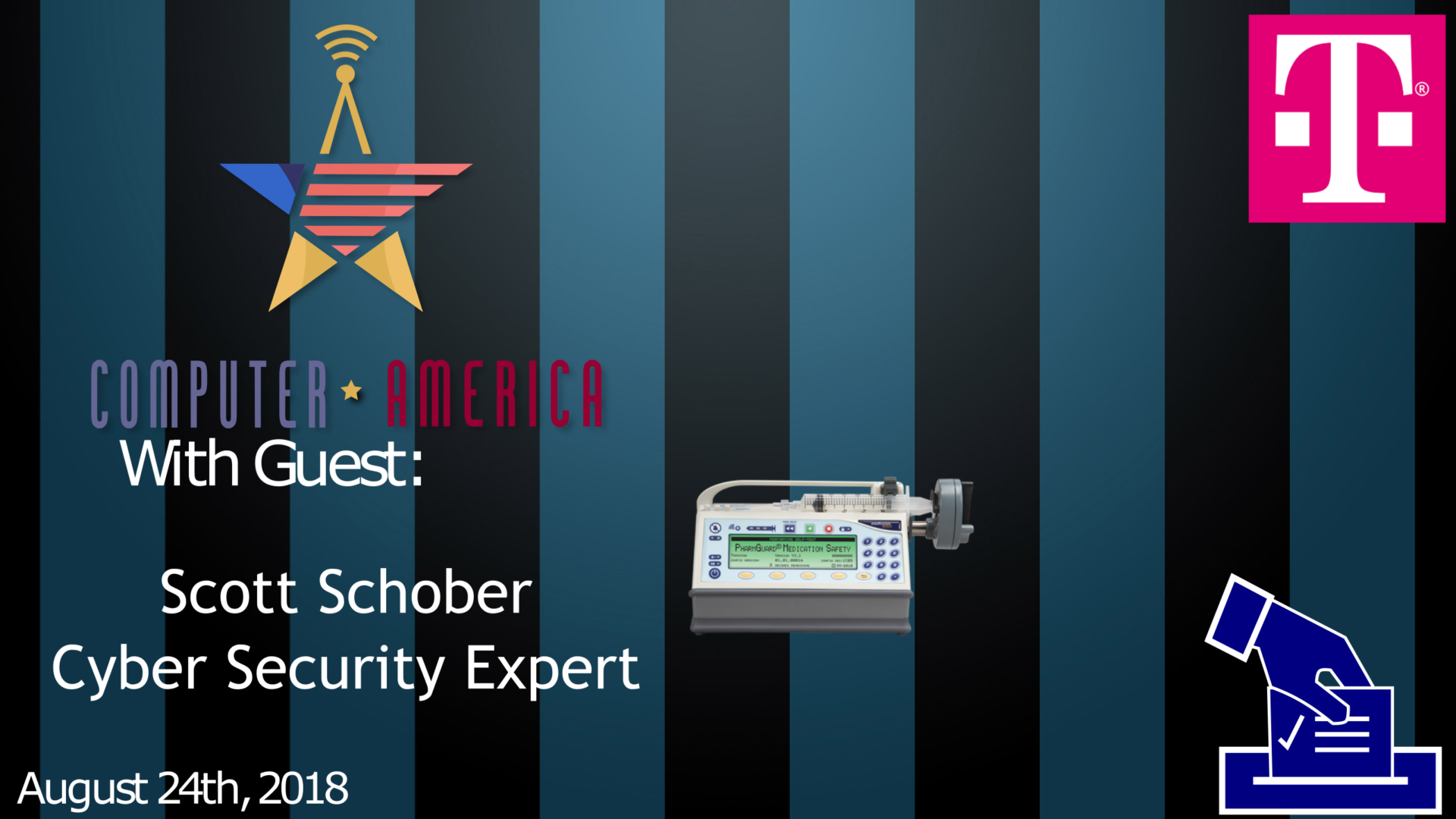 Scott Schober, Cyber Security Expert, Talks Voting Machines, T-Mobile Data Breach