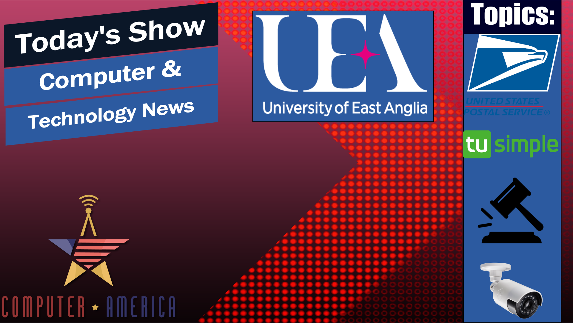 Facial Recognition Legality, University of East Anglia, And Tech News!