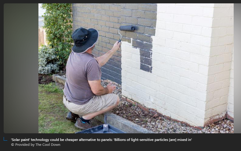 A person painting a wall

Description automatically generated