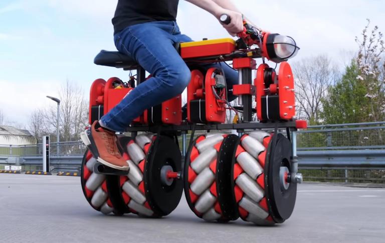 Constructing A Self-Balancing Screw-Wheel Bike