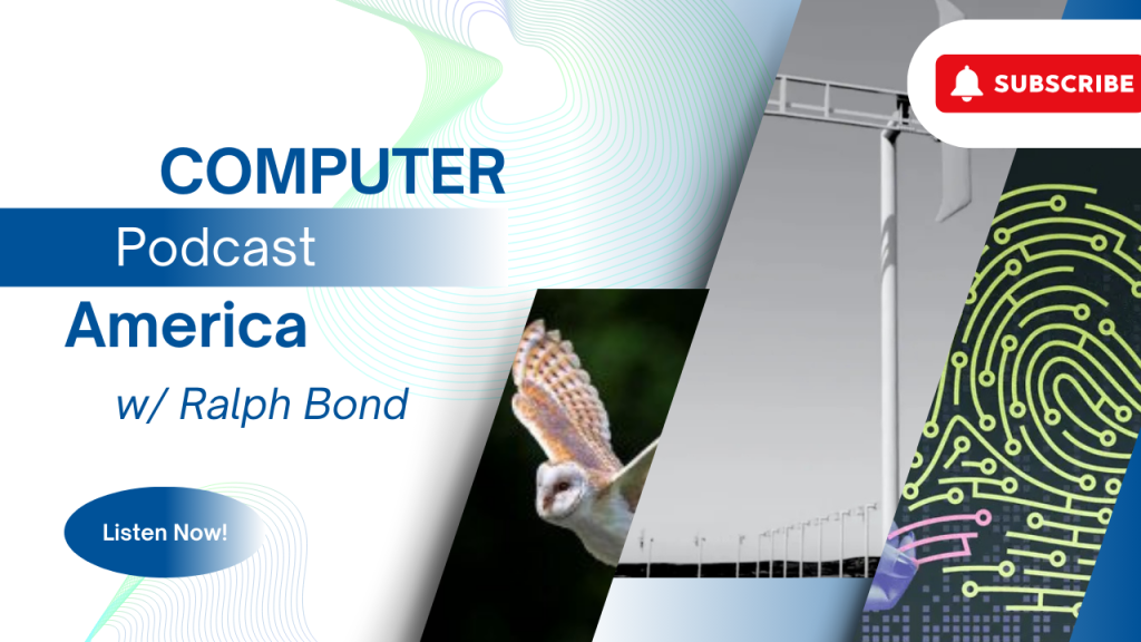 Horizontal Wind Turbines, Silent Flight and Drug Detection w/ Ralph Bond